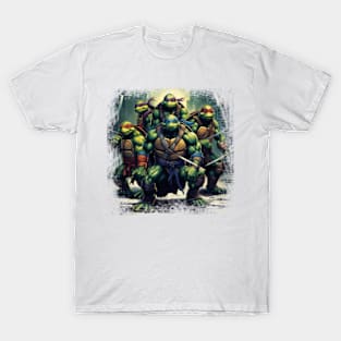 Power Ninja Turtles T-Shirt